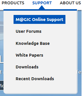 Magic support link